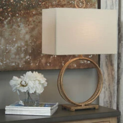 Coupon ✔️ Ashley Furniture Accessories Mahala - Antique Gold Finish - Metal Table Lamp (1/cn) 👍 7 Ashley Furniture Accessories Mahala - Antique Gold Finish - Metal Table Lamp (1/cn)