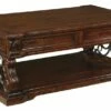 Ashley Furniture Alymere - Rustic Brown - Lift Top Cocktail Table
