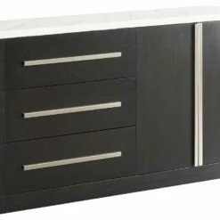 Signature Design By Ashley® Vollardi - Almost Black - Dining Room Server Servers