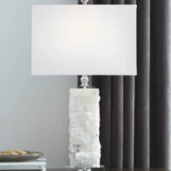 Ashley Furniture Malise - White - Alabaster Table Lamp (1/cn) Accessories
