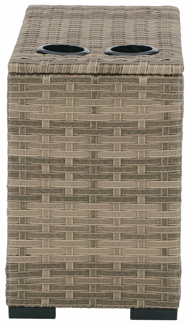 Top 10 👍 Ashley Furniture Calworth - Beige - Console With Drink Holders 🔥 5 Ashley Furniture Calworth - Beige - Console With Drink Holders