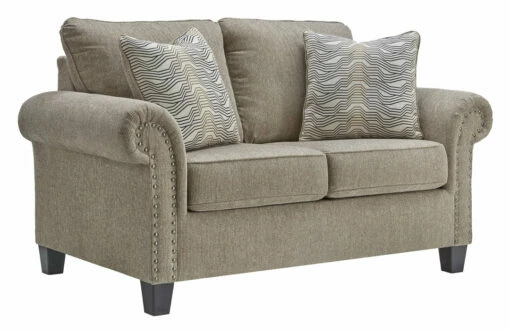 Ashley Furniture Shewsbury - Pewter - Loveseat