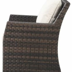 Ashley Furniture Easy - Dark Brown/beige - Lounge Chair W/cushion (1/cn)