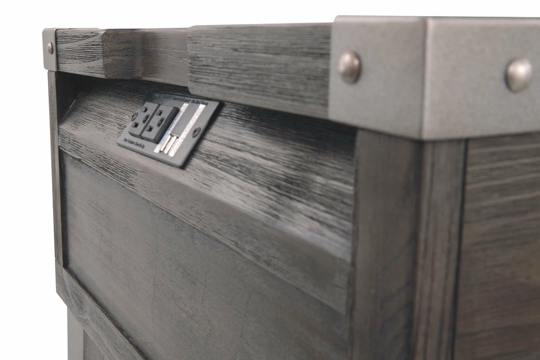 Promo 💯 Ashley Furniture Tables Todoe - Gray Dark - Rectangular End Table 🔔 13 Ashley Furniture Tables Todoe - Gray Dark - Rectangular End Table