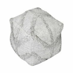 Uttermost Olfen Gray Pouf Accessories