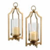 Uttermost Lucy Gold Candleholders S/2 Table Decor