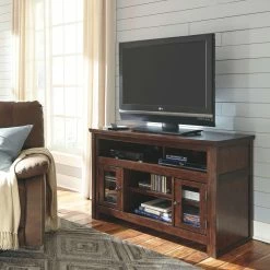 Ashley Furniture Harpan - Reddish - Best In Class TV Stand