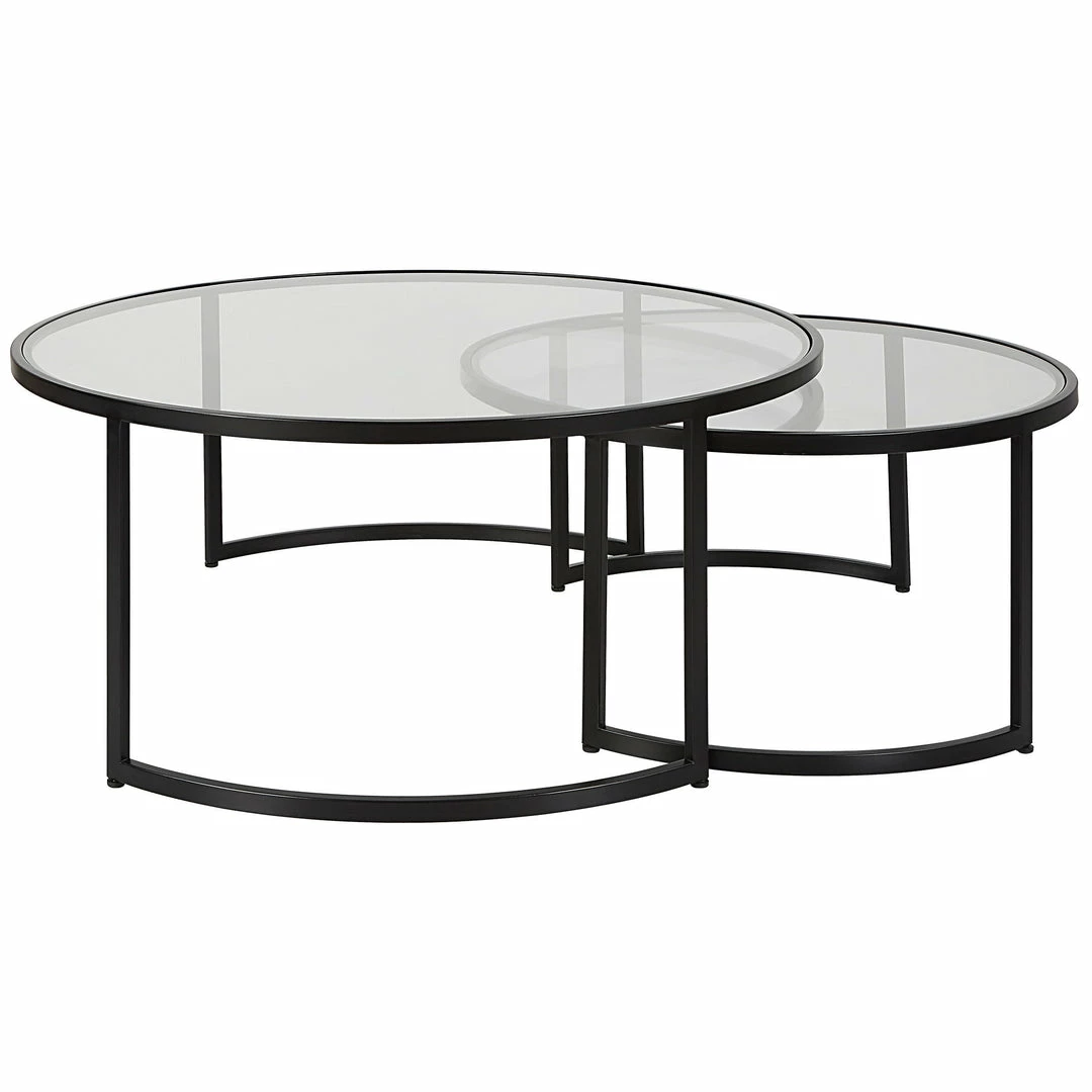 Coupon ๐ Uttermost Rhea Black Nesting Coffee Tables S/2 ๐ 7 Uttermost Rhea Black Nesting Coffee Tables S/2