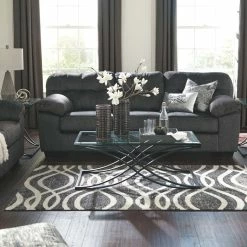 Ashley Furniture Accrington - Tufted Box - Stationary Sofas