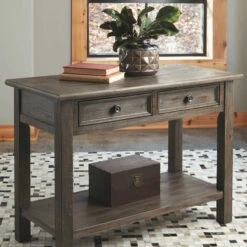 Budget 🎉 Ashley Furniture Tables Wyndahl - Rustic Brown - Sofa Table 🥰 8 Ashley Furniture Tables Wyndahl - Rustic Brown - Sofa Table