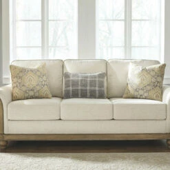 Signature Design By Ashley® Living Room Sets Stoneleigh - Alabaster - 4 Pc. - Sofa, Loveseat, Chair, Ottoman