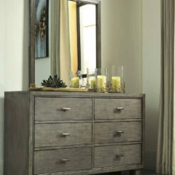 Ashley Furniture Arnett - Gray - Dresser, Mirror Dressers