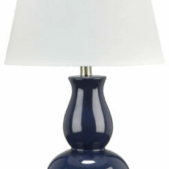 Ashley Furniture Zellrock - Navy - Ceramic Table Lamp (1/cn) Accessories