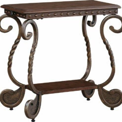 Ashley Furniture Rafferty - Dark Brown - Chair Side End Table Tables