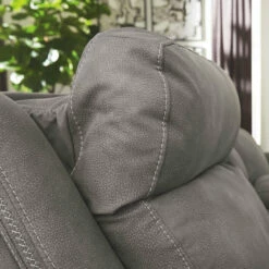 Signature Design By Ashley® Next-Gen DuraPella - 2 Seat Power Recliner Sofa Adjustable Headrest, Power Reclining Loveseat With CON/Adjustable Headrest, Cocktail & 2 End Tables Living Room Sets