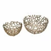 Moe's Home Collection Nest Bowls Silver Set Of 2