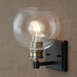 Outlet 🥰 Accessories Uttermost Kent Edison 1 Light Sconce 🛒 15 Accessories Uttermost Kent Edison 1 Light Sconce