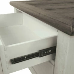 Ashley Furniture Bolanburg - White / Brown / Beige - Lift Top Cocktail Table Tables