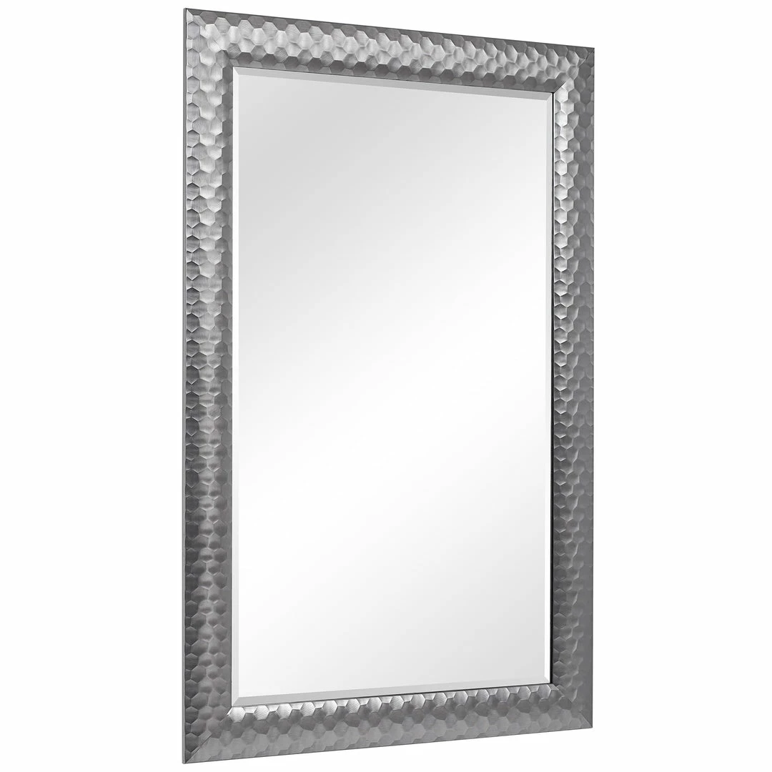 Hot Sale ✨ Uttermost Caldera Textured Gray Mirror ⌛ 4 Uttermost Caldera Textured Gray Mirror
