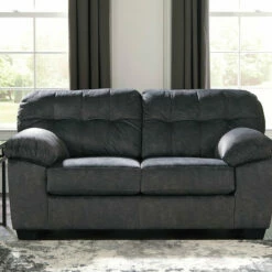 Ashley Furniture Accrington - Tufted Box - Stationary Loveseats