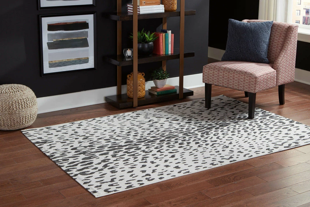 Flash Sale 🤩 Ashley Furniture Samya - Black/white/gray - Large Rug Accessories 💯 6 Ashley Furniture Samya - Black/white/gray - Large Rug Accessories