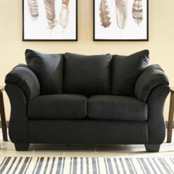 Ashley Furniture Darcy - Loveseat Contemporary - Stationary Loveseats