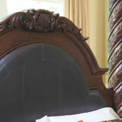 Millennium® By Ashley North Shore - Dark Ultimate Best In Class California Poster Bed With Canopy Beds