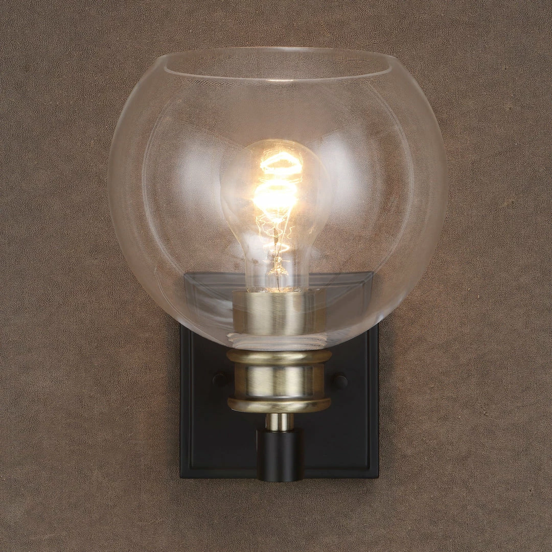 Outlet 🥰 Accessories Uttermost Kent Edison 1 Light Sconce 🛒 7 Accessories Uttermost Kent Edison 1 Light Sconce