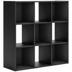 Ashley Furniture Langdrew - Black - Nine Cube Organizer Accessories