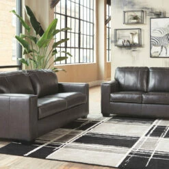 Signature Design By Ashley® Morelos - Natural Contemporary - Sofa & Loveseat Set Living Room Sets