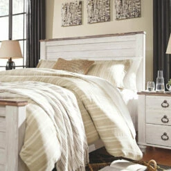 Signature Design By Ashley® Willowton - Attractive - California Panel Bed Beds