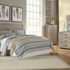 Ashley Furniture Culverbach - Gray - Panel Headboard Headboards
