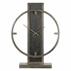 Accessories Uttermost Nico Modern Desk Clock