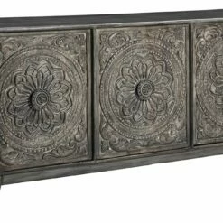 Ashley Furniture Fair - Dark Brown - Accent Cabinet Tables