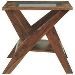 Ashley Furniture Tables Charzine - Warm Brown - Rectangular End Table