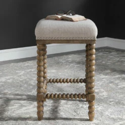 Uttermost Pryce Wooden Counter Stool Stools
