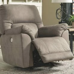 Ashley Furniture Cavalcade - Slate - Power Rocker Recliner Reclining Furniture