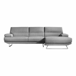 Moe's Home Collection Jenn Sectional Grey Right