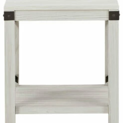 Cheapest ✨ Ashley Furniture Tables Bayflynn - Whitewash - Square End Table 🎁 9 Ashley Furniture Tables Bayflynn - Whitewash - Square End Table