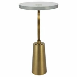 Brand new ✨ Uttermost Ringlet Brass Accent Table Tables 👍 8 Uttermost Ringlet Brass Accent Table Tables