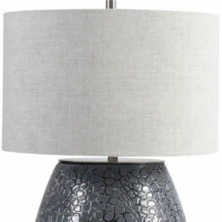 Uttermost Pebbles Metallic Gray Table Lamp Accessories