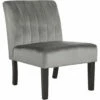 New ๐ Ashley Furniture Hughleigh - Dark Gray - Accent Chair ๐ 1 Ashley Furniture Hughleigh - Dark Gray - Accent Chair