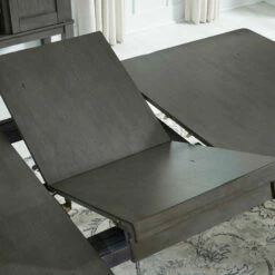 Deals 👏 Signature Design By Ashley® Hallanden - Dark Gray - 7 Pc. - Extension Table, 4 Side Chairs, Bench, Server Dining Room Sets ✔️ 10 Signature Design By Ashley® Hallanden - Dark Gray - 7 Pc. - Extension Table, 4 Side Chairs, Bench, Server Dining Room Sets