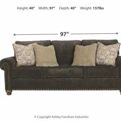 Ashley Furniture Stracelen - Sable - Sofa Sofas