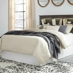 Ashley Furniture Headboards Drystan - Multi - Bookcase Headboard