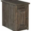 Hot Sale ⭐ Ashley Furniture Wyndahl - Rustic Brown - Chair Side End Table 😀 2 Ashley Furniture Wyndahl - Rustic Brown - Chair Side End Table