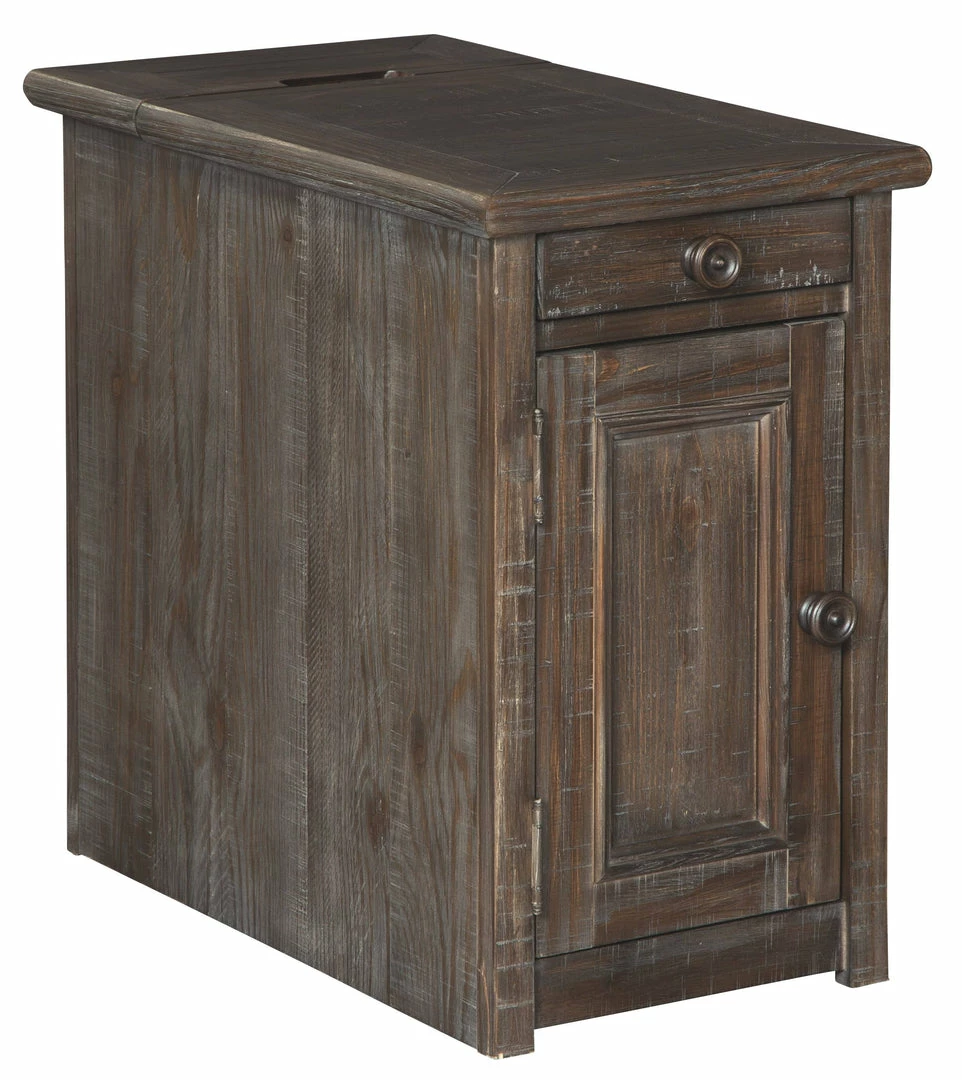 Hot Sale ⭐ Ashley Furniture Wyndahl - Rustic Brown - Chair Side End Table 😀 3 Ashley Furniture Wyndahl - Rustic Brown - Chair Side End Table