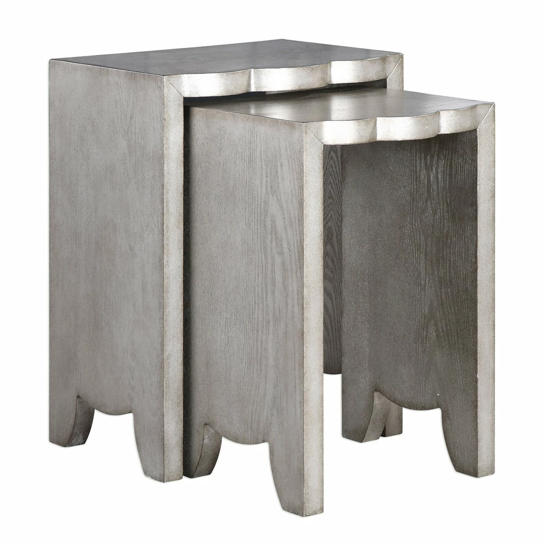 Outlet 🤩 Uttermost Imala Natural Ash Nesting Tables S/2 ⌛ 3 Uttermost Imala Natural Ash Nesting Tables S/2