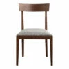 Moe's Home Collection Chairs Leone Dining Chair Walnut M2