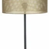 Ashley Furniture Mance - Gray/brass Finish - Metal Table Lamp (1/cn) Accessories